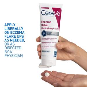 Crème hydratante apaisante pour l'eczéma 8 oz avec avoine colloïdale et beurre de karité pour peaux sèches et irritées - Product Image 6