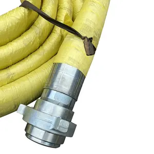 Bride de vente directe d'usine de haute qualité tuyau en caoutchouc tuyau d'huile hydraulique connecter et assembler