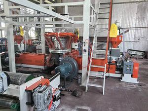 3SJ-G2000 Automatische ABA Drielaagse Co-extrusie Blaasfoliemachine Kunststof Folie-extruder - Product Image 3