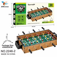 Jeu de football de table éducatif pour enfants, grand terrain en bois pour deux joueurs