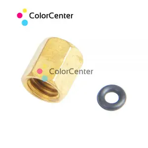 Sekrup tembaga ColorCenter dengan o-ring untuk pipa tinta peredam besar 2.6*3.6mm