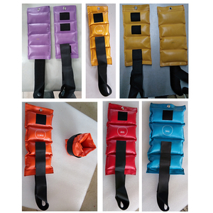 Tùy chỉnh PU da cổ tay mắt cá chân Trọng lượng Chạy Bộ Thể dục dụng cụ Yoga Pilates sức mạnh đào tạo có thể điều chỉnh dây đeo chân cánh tay <span class=keywords><strong>Cuff</strong></span> trọng lượng - Product Image 4