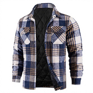 Customized Hooded <b>Quilted</b> Pilot Jacket Badge Front Logo Winter Casual Long Sleeve <b>Single</b> Button Unisex Waterproof Nylon Shell - Product Image 3
