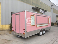 Camion de restauration mobile pour café, remorque alimentaire mobile homologuée UL, camionnette de café de rue, remorque de concession alimentaire avec homologation DOT