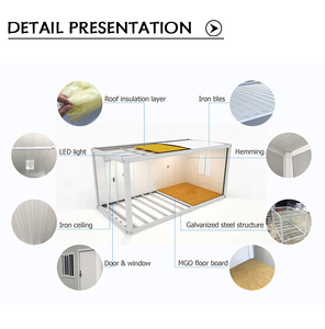 Nhà sản xuất tùy biến của các tòa nhà <span class=keywords><strong>CONTAINER</strong></span> nhà đúc sẵn nhà casas prefabricadas modernas - Product Image 6