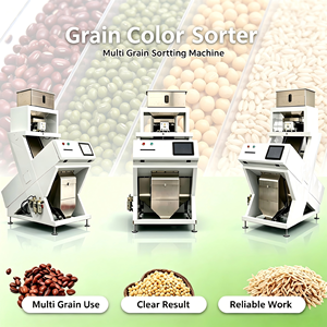 Machine de tri optique automatique CCD pour céréales, graines, café, avec contrôle PLC haute précision et écran tactile - Product Image 1