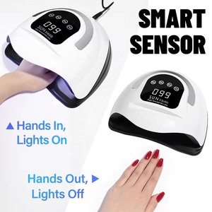 Lámpara de Uñas Profesional UV LED SUN X16 Max de 320W, Portátil para Curado de Esmalte de Gel, Lámpara Secadora con Pantalla Táctil, Luz UV para Secado de Uñas - Product Image 6