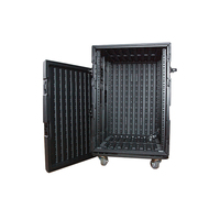 Fresh Designs PE Material 19 pouces 2U 3U 4U 5U 6U 8U 12U LockableRack Case Portable Aviation Cabinet Audio case Support OEM/ODM