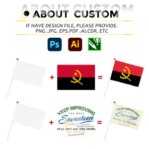 Bandiere Personalizzate con Stampa a Sublimazione, Bandiere da Sventolare Impermeabili in Poliestere per Pubblicità e Decorazione - Product Image 2