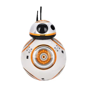 2.4g Remote Control Robot Star Rc Bb8 Robot Droid With Music Sound Action Figure Gift Toys Ball Bb-8 For Kids