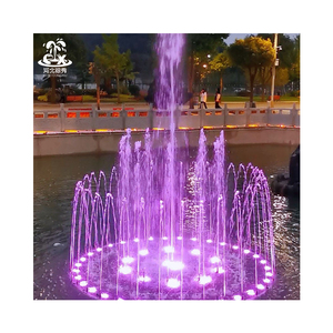 Fontaine musicale personnalisée pour jardin avec lumières LED colorées, équipement de fontaine musicale, best-seller - Product Image 3