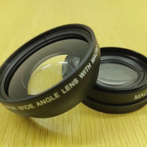 52mm 0.45X歪みのない広角マクロツーインワンカメラレンズユニバーサル52mmインターフェースカメラレンズ - Product Image 1