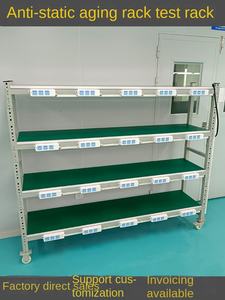 Mesa de Trabajo Móvil Verde Zhengxing con Ruedas y Protección ESD para Ensamblaje de Luces LED y Envejecimiento de Farolas - Product Image 3