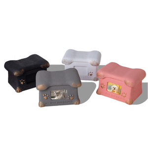 Premium Stokta Mevcut Melek Şeklinde Evcil Hayvan Cenaze Urnleri, Köpekler ve Kediler için Paslanmaz Kremasyon Tabutları, Evcil Hayvan Külleri için Hatıra Urnleri - Product Image 2