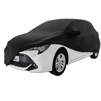 Housse de voiture pliable MUSE, anti-poussière, anti-UV, en tissu extensible Spandex, universelle pour berlines et SUV, toutes saisons, tailles personnalisées, 90% UV