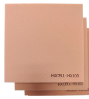 Layanan Pemotongan Inti Panel Sandwich Komposit PVC Tahan Panas HORIZON HXCELL HX100 100 Density untuk Komponen Interior Kereta Api