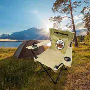 Custom Water-proof Camping Fishing Chair Stainless Steel Beach Chair Foldable Chair Camping - Product Image 1