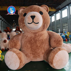 Orso di peluche gonfiabile personalizzabile, modello animale in tessuto Oxford e peluche, per uso in parchi divertimento - Product Image 2