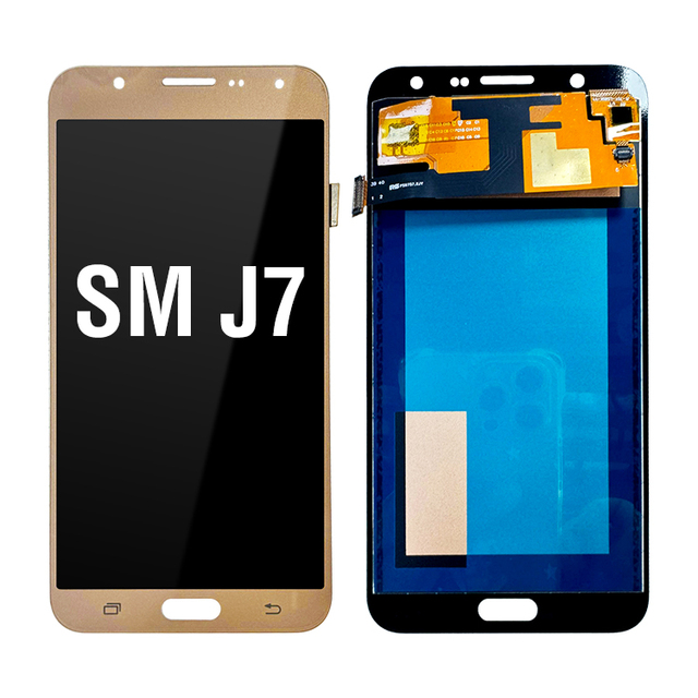 Incell Pantalla for samsung J7 J700 Gold Lcd No Frame Panel Touch Screens Lcd Panel Display