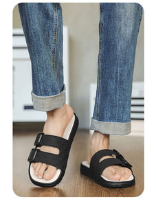 <span class=keywords><strong>Sandalias</strong></span> Deportivas para <span class=keywords><strong>Hombre</strong></span> con Hebillas, Antideslizantes, Casuales, para Senderismo, Ligeras, Transpirables, Modernas, Estilo Urbano - Product Image 5