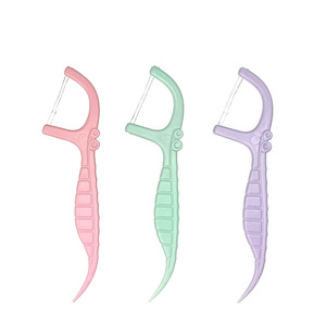 Cure-dents à double rangée, fil dentaire jetable, pack familial pour soins bucco-dentaires, boîte individuelle de fil dentaire. - Product Image 2