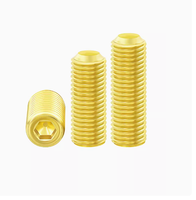Din913 Din916 vis de réglage en laiton vis de réglage à six pans creux M2 M2.5 M3 M4 M5 M6 M8 M10
