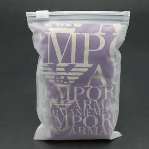 कस्टम मुद्रण लोगो स्लाइडर पैक जिपर बैग पाली परिधान अनुकूलित यात्रा स्पष्ट मुद्रित पाले सेओढ़ लिया पीवीसी सफेद पीई ओर कली बैग - Product Image 4