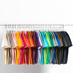 Camiseta Lisa de Alta Calidad Personalizada de 250 Gsm 100% Algodón, Camiseta Informal de Peso Pesado, Camiseta Lisa Extra Grande para Hombre - Product Image 1