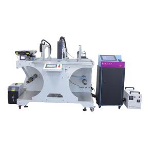 Machine d'impression jet d'encre UV rouleau à rouleau haute vitesse IPS-RW600+IPS-6501 avec guide de rouleau haute précision pour films d'étiquettes et enrouleur - Product Image 1