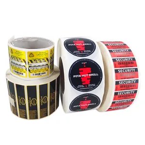 Étiquettes thermiques en rouleau personnalisées, écologiques, durables, imperméables, 2,4 x 100 pieds, feuilles d'autocollants prédécoupées A4, autocollants imprimables en rouleaux - Product Image 1