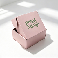 Boîtes d'expédition en carton ondulé imprimé avec logo personnalisé, recyclables