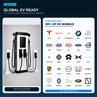 Chargeur de véhicules électriques commerciaux à énergie nouvelle 60kW-240kW, station de charge ultra-rapide DC CCS2, certifié CE, Chademo Xiaochong DC MODEL 04