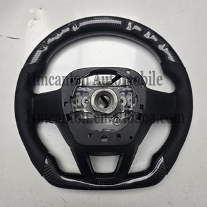 Volant de direction LED en cuir perforé en fibre de carbone de qualité, très vendu, pour Honda Acura Tlx - Product Image 4