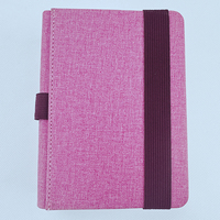 Carnet de notes personnalisé avec Logo, fournitures de bureau de haute qualité, papier personnalisé, bande élastique en cuir PU, Journal intime A5/ A6, vente en gros