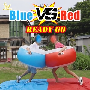 LC 120 "Grandes boules gonflables 2 en 1 de sumo pour adultes avec coussin anti-éclaboussures pour enfants pour l'extérieur - Product Image 2