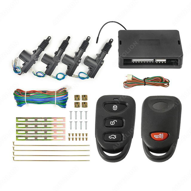 Hot Sell Car Door Lock Central Locking System Keyless Entry Car Remote Control
