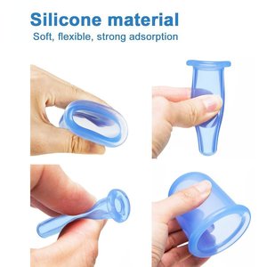 4 шт., набор силиконовых гелевых банок для лица - Product Image 3