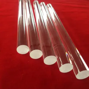 Corrosion resistance semiconductor clear fused silica glass cylinder rod