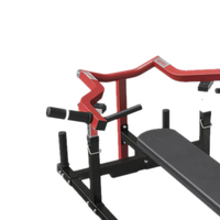 Banc de musculation pliable portable Y02032 en acier multifonctionnel pour la musculation et l'haltérophilie