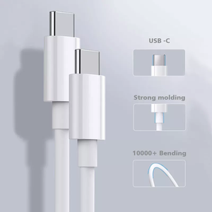Pd <span class=keywords><strong>4.0</strong></span> 60W USB-C Để USB-C 5A Nhanh Chóng Sạc Cáp Cho Ipad Cho Samsung Máy Tính & Máy Quét Mã Vạch Bao Gồm Bao Bì - Product Image 5