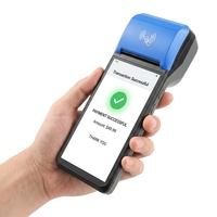 FYJ-F1-99 Terminal de point de vente portable Android avec lecteur de codes-barres, Android 14, LOGO personnalisé, imprimante de reçus 58 mm, POS mobile