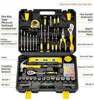 Coffret d'outils en acier, ensemble de quincaillerie, style moderne, cadeau promotionnel original avec logo personnalisé pour les événements sportifs Wisteria