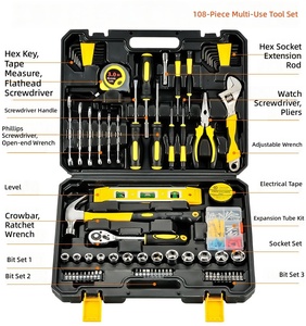 Juego de Herramientas de Acero en Caja de Herramientas, Estilo Moderno, Regalo Promocional Novedoso con Logotipo Personalizado <span class=keywords><strong>para</strong></span> Eventos Deportivos Wisteria - Product Image 3