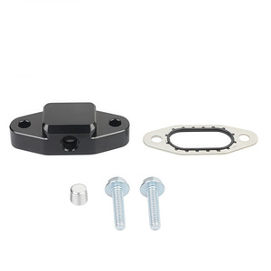 Cubierta de Derivación del Enfriador de Aceite del Motor LS, 2 Puertos NPT de 1/8, Pieza de Repuesto de Aleación de Aluminio para Motor LS - Product Image 1
