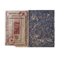 Thé Pu-erh cru Banzhang vieilli 2015-2019, brique de 250g, Yunnan Menghai, amincissant, détoxifiant, perte de poids, ventre plat, OEM/ODM, marque privée