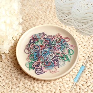 Marqueurs de mailles métalliques en forme hélicoïdale, marqueurs de crochet multicolores, marqueurs de crochet verrouillables pour le tricot et le crochet - Product Image 5