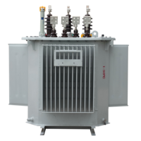 Transformateur triphasé YAWEI 1250KVA 10KV à faible perte de puissance, 60Hz, type huile, avec sortie 400V/380V et certificat
