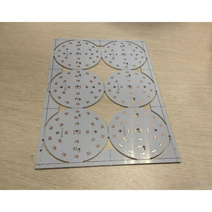 <span class=keywords><strong>LED</strong></span> <span class=keywords><strong>PCB</strong></span> Board tùy chỉnh Nhôm <span class=keywords><strong>PCB</strong></span> đèn nguồn ánh sáng hai mặt cắt bảng mạch Thiết kế & Phát Triển nhà máy - Product Image 1