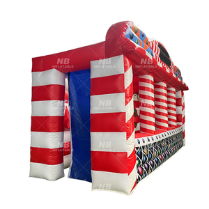 Juegos Deportivos Inflables Interactivos para Parques de Diversiones al Aire Libre, Juego de Lanzamiento Multijugador 4 en 1, Juego Inflable Interactivo - Product Image 5