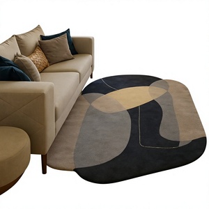 Latest Luxury Custom Design Hand Tufted Wool Area <b>Carpet</b> Wholesale <b>Carpet</b> Living Room Uttar Pradesh Geometric Stain Resistant - Product Image 1